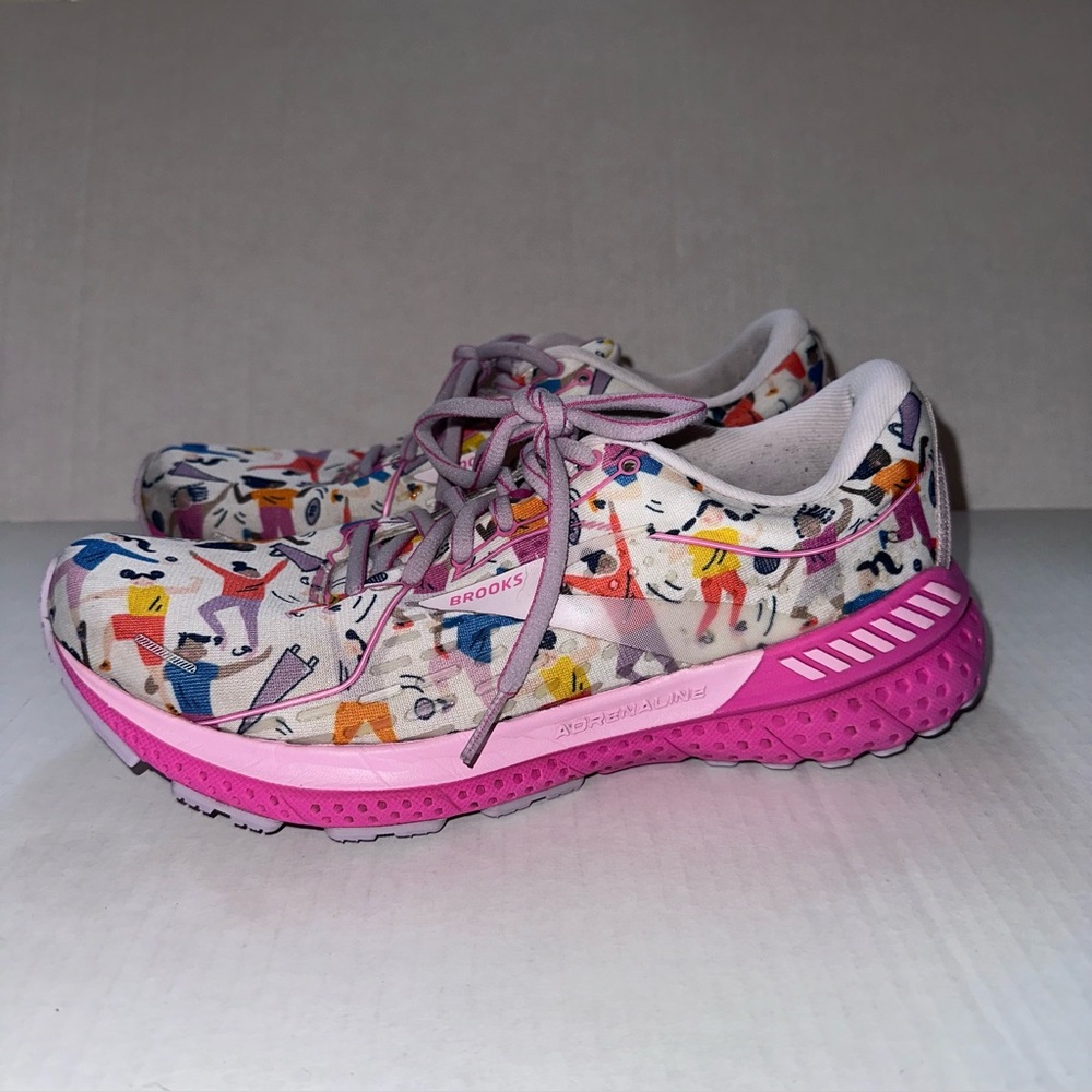 Brooks Adrenaline 21 ‘Unity’ Running Shoes Pink 1203291B137 Women’s Size 8.5 B